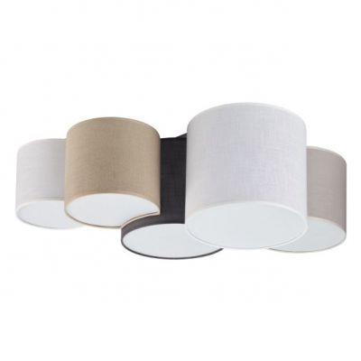 TK Lighting plafon Mona 5xE27 wielokolorowy 4185 (4185)